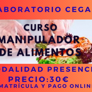 Curso de manipulador de alimentos modalidad presencial